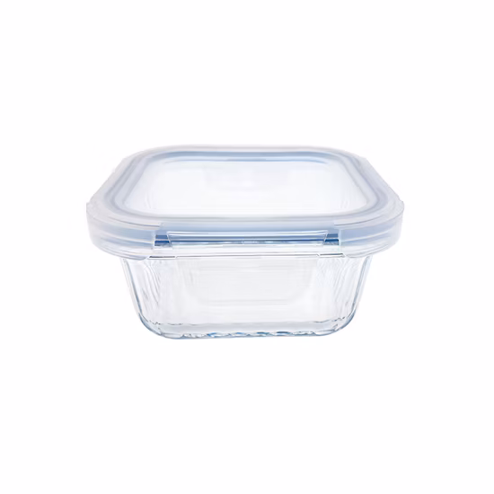 Boîte de rangement en verre Borosilicate de qualité de 4 onces, avec couvercle en bambou, pour épices de cuisine et de comptoir, organisateur d'herbes